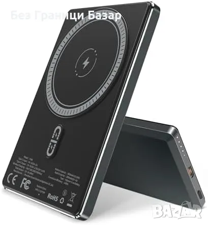 Нова Магнитна външна батерия 5000mAh MagSafe PD 20W бързо зареждане