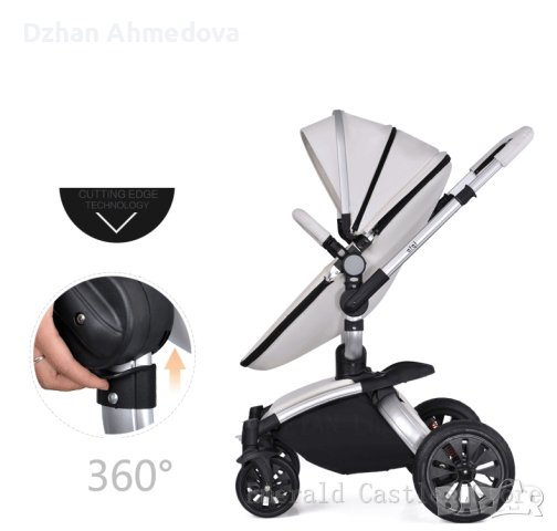 Бебешки и детски колички Aulon, снимка 8 - Детски колички - 42099539