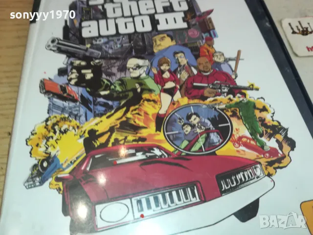 GRAND THEFT AUTO III PS2 GAME SONY 1501251720, снимка 3 - Игри за PlayStation - 48692961