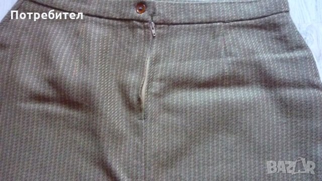 Вълнена пола с подплата L-ХL, снимка 6 - Поли - 34662558