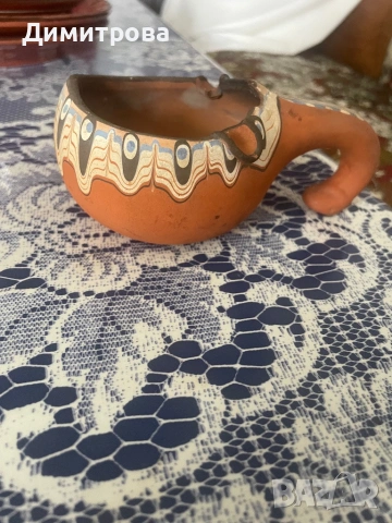 Керамични съдове - гърненца, захарнички, делвичка, съд за подправки, снимка 6 - Сервизи - 29674796