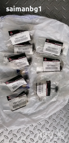  ИЗПУСКАТЕЛЕНИ КЛАПАНИ 8 бр Mitsubishi ASX 1.6 MIVEC 117 коня бензин, снимка 2 - Части - 52875857