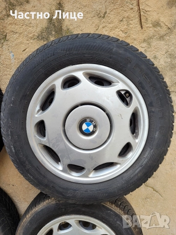 Желязни джанти със зимни гуми 15 цола , снимка 2 - Гуми и джанти - 52918657