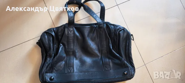 Кожен сак TUMI естествена кожа , снимка 4 - Сакове - 56241609