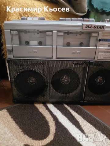 ALL STAR GP-1 касетофон, снимка 2 - Радиокасетофони, транзистори - 55724455