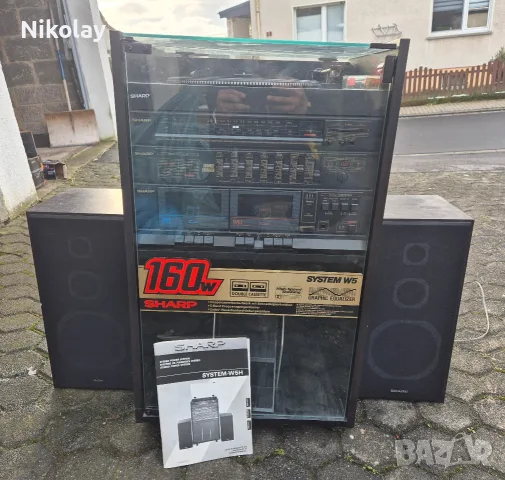 Sharp 8800 пълен комплект, снимка 5 - Радиокасетофони, транзистори - 56139973