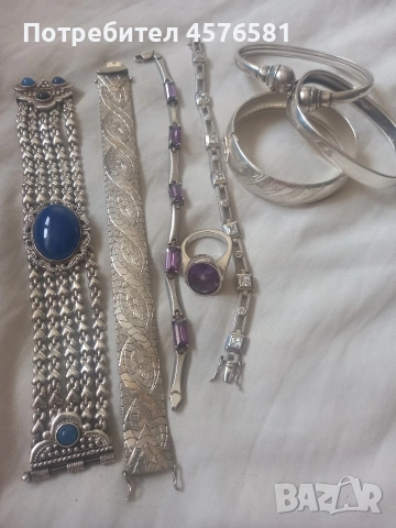 сребърни бижута 925 налични маркировки тествани и проверени, снимка 5 - Колиета, медальони, синджири - 53487271