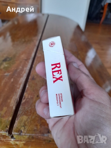 Кутия от цигари Rex, снимка 3 - Колекции - 52940586
