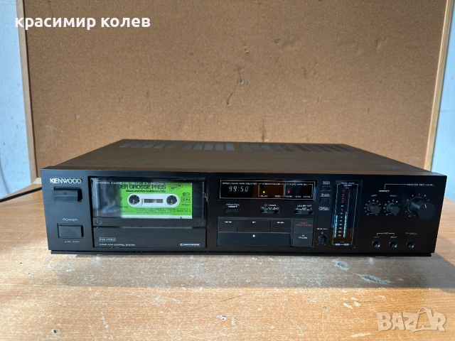 стерео касетен дек "Kenwood KX-660HX", снимка 4 - Декове - 53290260