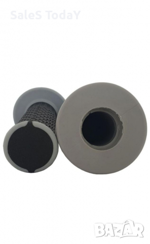 Комплект гумени ръкохватки за мотор, сиви, снимка 2 - Аксесоари и консумативи - 36429859