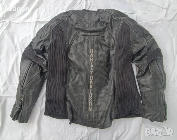 Ново кожено яке Harley Davidson L / Харлей Дейвидсън, снимка 2 - Якета - 56182432