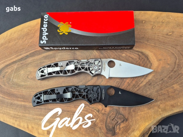 Сгъваем нож Spyderco Edgerati С266,два цвята, снимка 5 - Ножове - 52213794