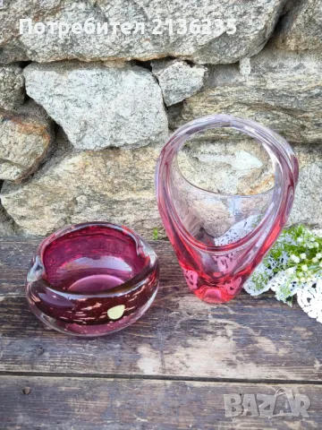 Пепелник и кошничка 