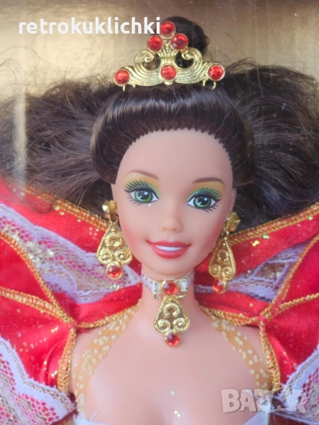Кукла Барби 1997 Happy Holidays Barbie, снимка 4 - Кукли - 53523230