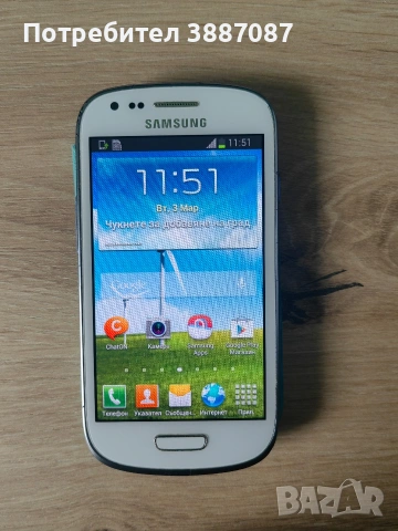 Samsung Galaxy S3 Mini добро състояние, снимка 3 - Samsung - 53691518