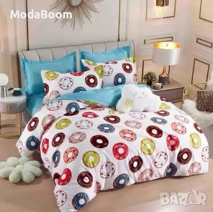 Памучни спални комплекти Различни дизайни , снимка 7 - Спално бельо - 48935502