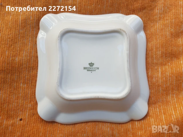 Порцеланов пепелник , снимка 2 - Антикварни и старинни предмети - 51369931