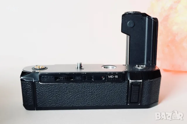Nikon FA лентова/филмова камера + MotorDrive MD-15, снимка 8 - Фотоапарати - 56208564