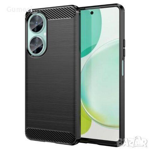 Huawei Nova 11i Противоударен Силиконов Гръб Карбон