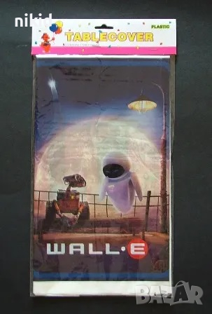 УОЛ-И Уоли WALL-E найлонова покривка за парти рожден ден, снимка 1 - Покривки за маси - 36277038