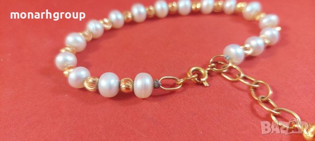 Златна гривна , снимка 6 - Гривни - 38856334