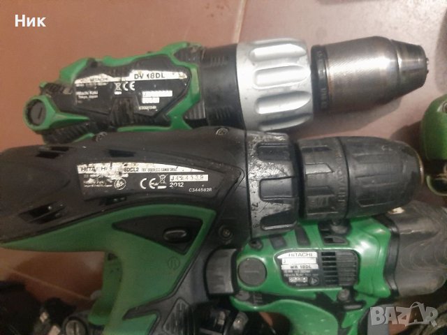 Машини Хитачи 18v, снимка 8 - Други инструменти - 29787903