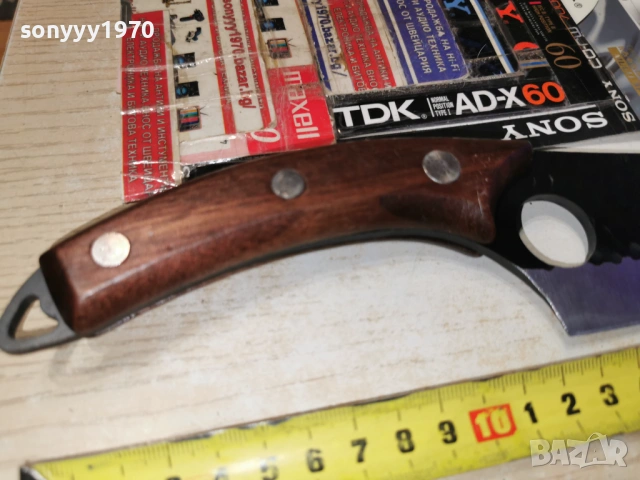 НОЖ-МАСИВЕН ОСТЪР ИЗВИТ 0603260902, снимка 11 - Ножове - 53730672