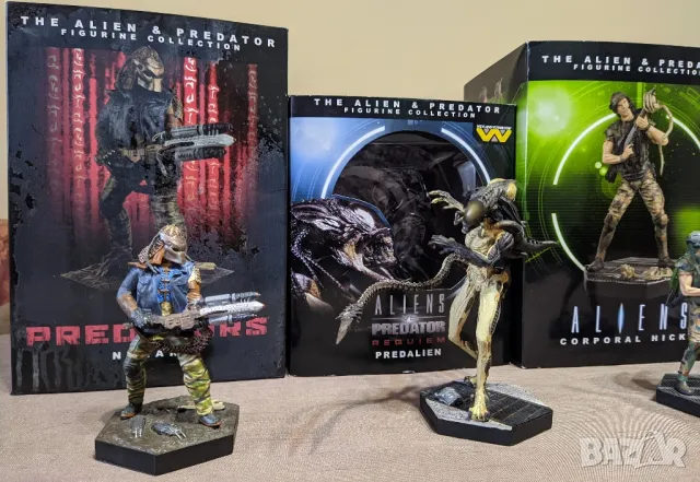 Колекционерски фигурки The Alien & Predator Figurine Collection Eaglemoss, снимка 3 - Колекции - 48452824