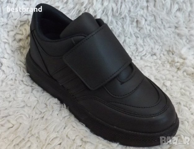 Маратонки с лепенка, еко кожа, код 633/39, снимка 1