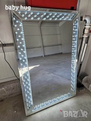 Луксозно огледало с кристали, снимка 5 - Други - 51743246