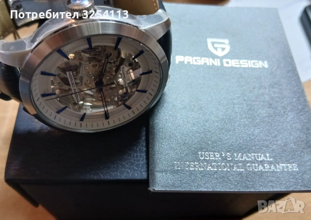 Pagani Design механичен , снимка 4 - Мъжки - 53280953