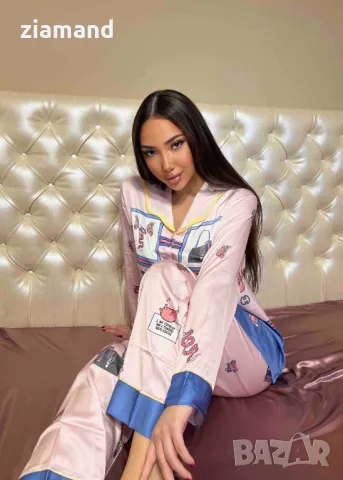 Комплект луксозна пижама сатен