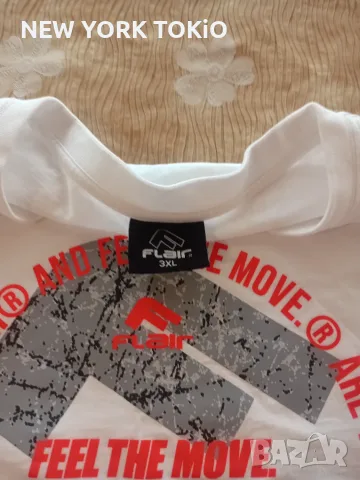 MЪЖКА ТЕНИСКА - FLAIR - 3 X L , снимка 3 - Тениски - 56334305