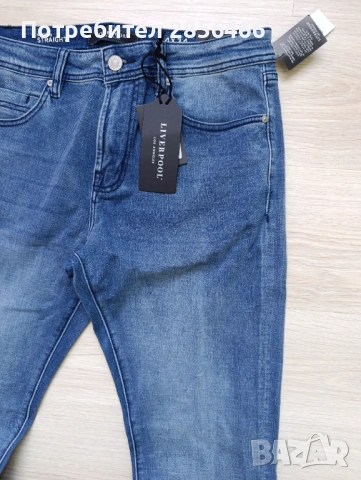 Мъжки дънки Liverpool размер 34, снимка 3 - Дънки - 53795887