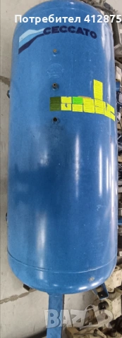 Компресор Mattei 134  + изсушител Hiross +  ресивер Ceccato 1000L + филтър, снимка 4 - Други машини и части - 53641977