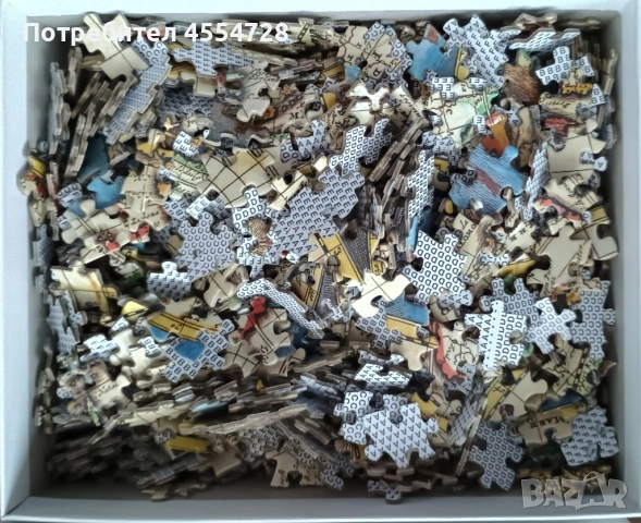 Продавам пъзел "Карта на света", 1000 части, снимка 2 - Пъзели - 53340188