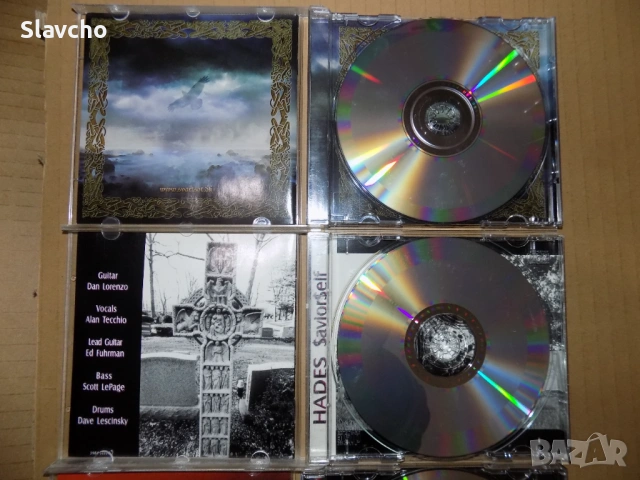 Компакт дискове на-Svartsot–Ravnenes Saga/HADES-Savior Self/ Pissing Razors–Live/Evolution , снимка 6 - CD дискове - 39465111