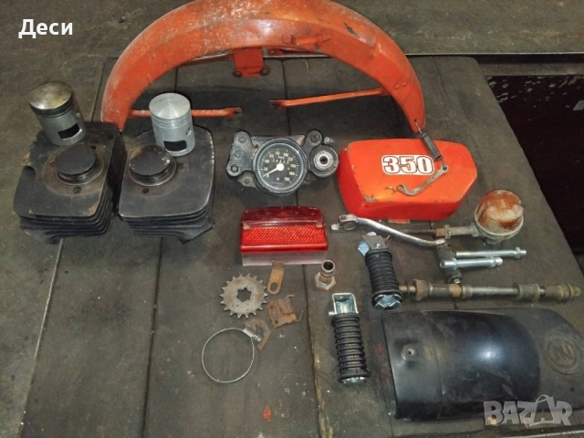 Части за мотор CZ 350