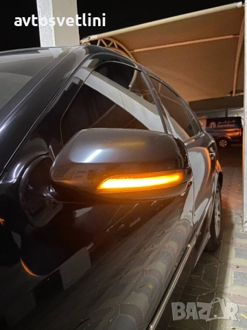 Динамични LED мигачи за огледала Mercedes CLS W219, S W221, E W211, CL W216, снимка 16 - Части - 51572559
