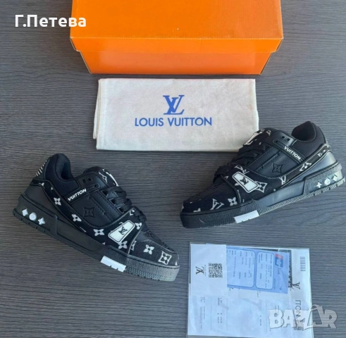 Сникърси Louis Vuitton Цвят , снимка 4 - Маратонки - 53133015