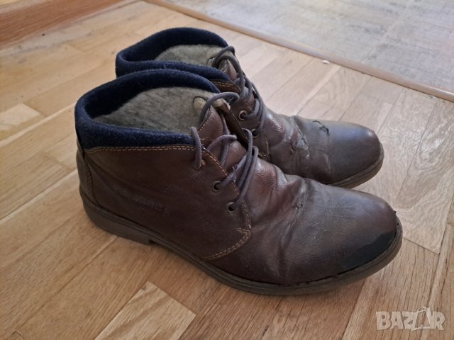 Мъжки обувки с връзки размер 42, снимка 1 - Ежедневни обувки - 40079878