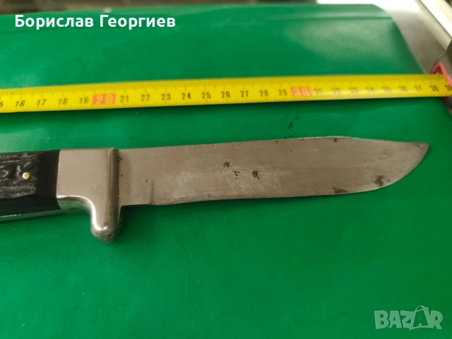 Български нож еделвайс , снимка 5 - Ножове - 53227837