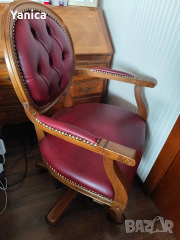 кресло, офис стол Честърфийлд, снимка 4 - Столове - 53647058