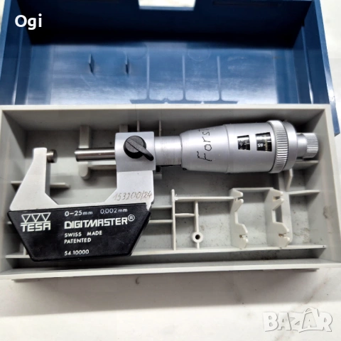 Микрометър TESA , снимка 3 - Шублери - 53376260