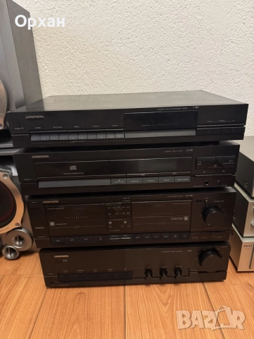 Grundig 301 Hi-Fi Аудиосистема и Тонколони Aiwa
