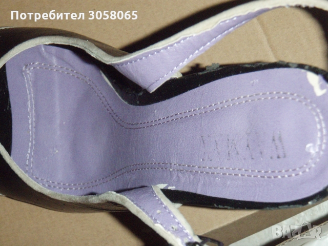 Дамски обувки с висок ток от естествена кожа, снимка 5 - Дамски обувки на ток - 36112979