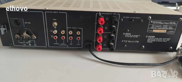 Ресивър Kenwood KR-55, снимка 4 - Ресийвъри, усилватели, смесителни пултове - 51604734