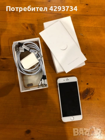 iphone 6 бял 64 gb