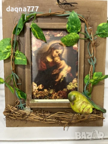 Стара находка картина Мадона с Младенеца Германия, снимка 11 - Антикварни и старинни предмети - 51070853