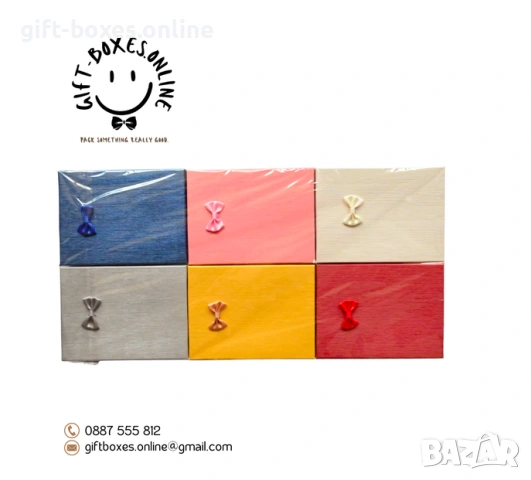 Подаръчни кутийки от картон за бижута на едро.Кутия за пръстен.Кутия за комплект.Кутия за гривна , снимка 18 - Бижутерийни комплекти - 14640297